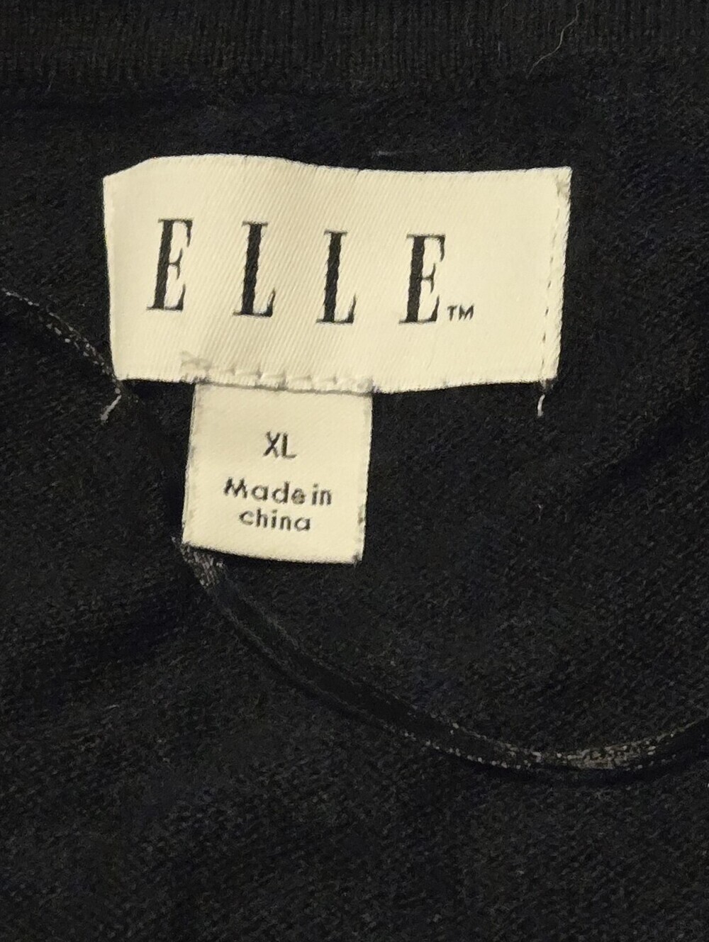 Elle Button Front Cardigan With Ruffle Sleeve Black Size XL - Picture 2 of 8